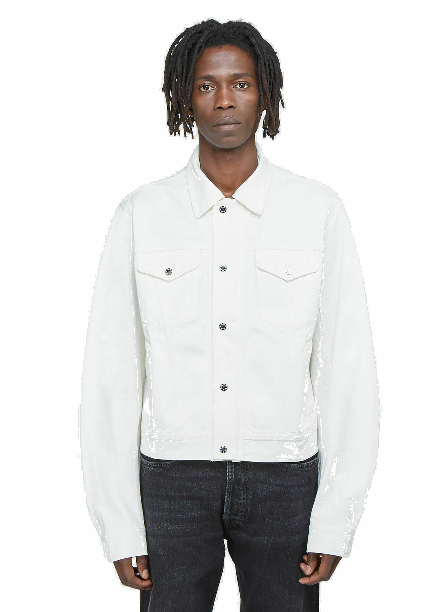 Photo: Denim Jacket in White