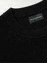 Club Monaco - Ribbed Cotton T-Shirt - Black
