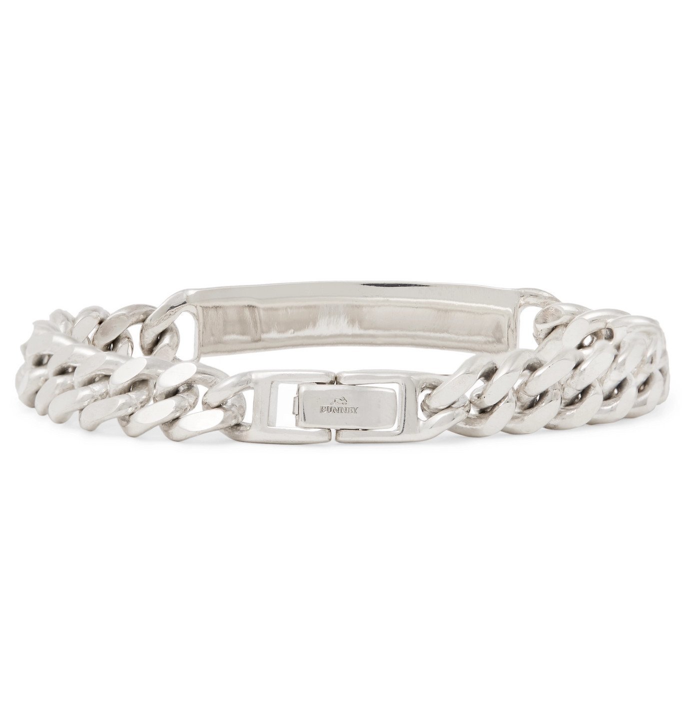 Bunney - Single Tour Sterling Silver ID Bracelet - Silver Bunney