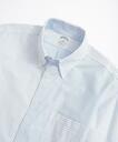 Brooks Brothers Men's Regent Regular-Fit Light-Blue Fun Sport Shirt | Light Blue