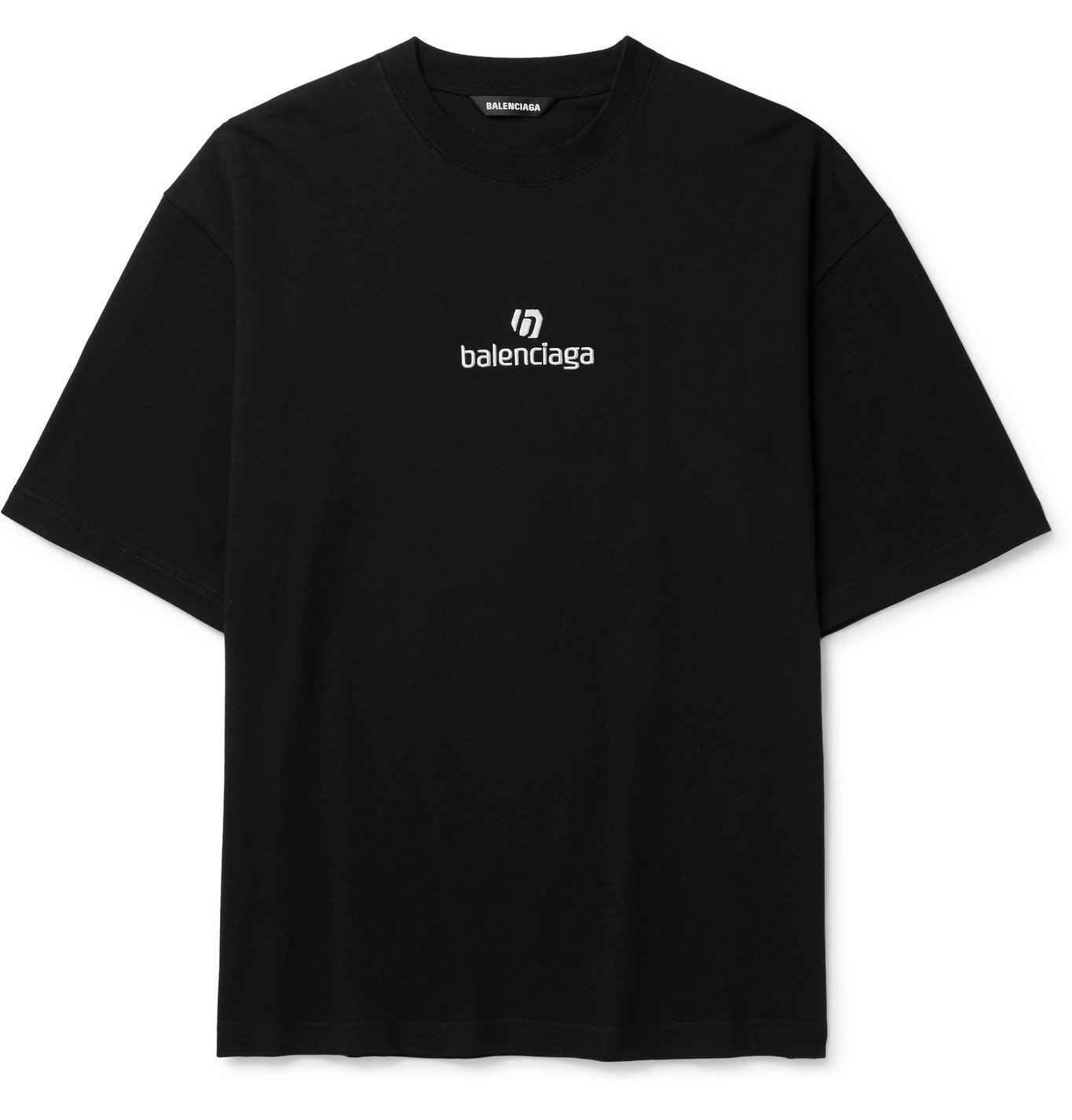 balenciaga logo shirt