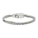 1017 ALYX 9SM Silver Mini Cubix Chain Bracelet