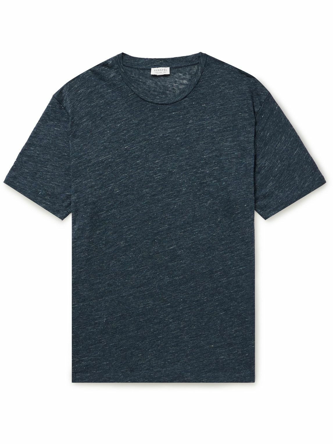 Sunset Journey Orange Linen T Shirt <span>97370<span>