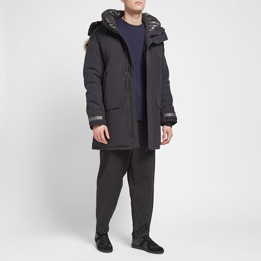 Canada Goose Men's Black Label Sherridon Parka Jacket in Navy Canada Goose