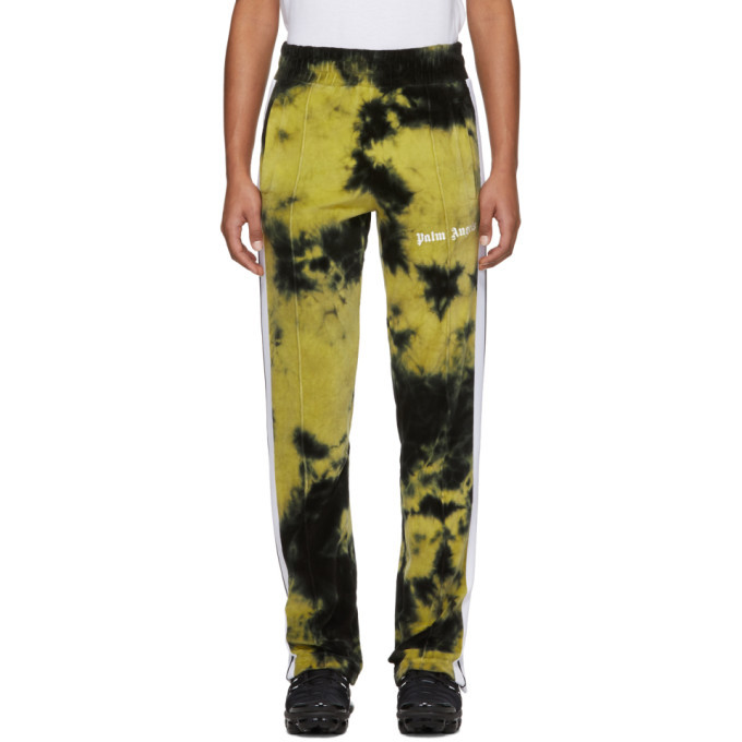 yellow palm angels track pants