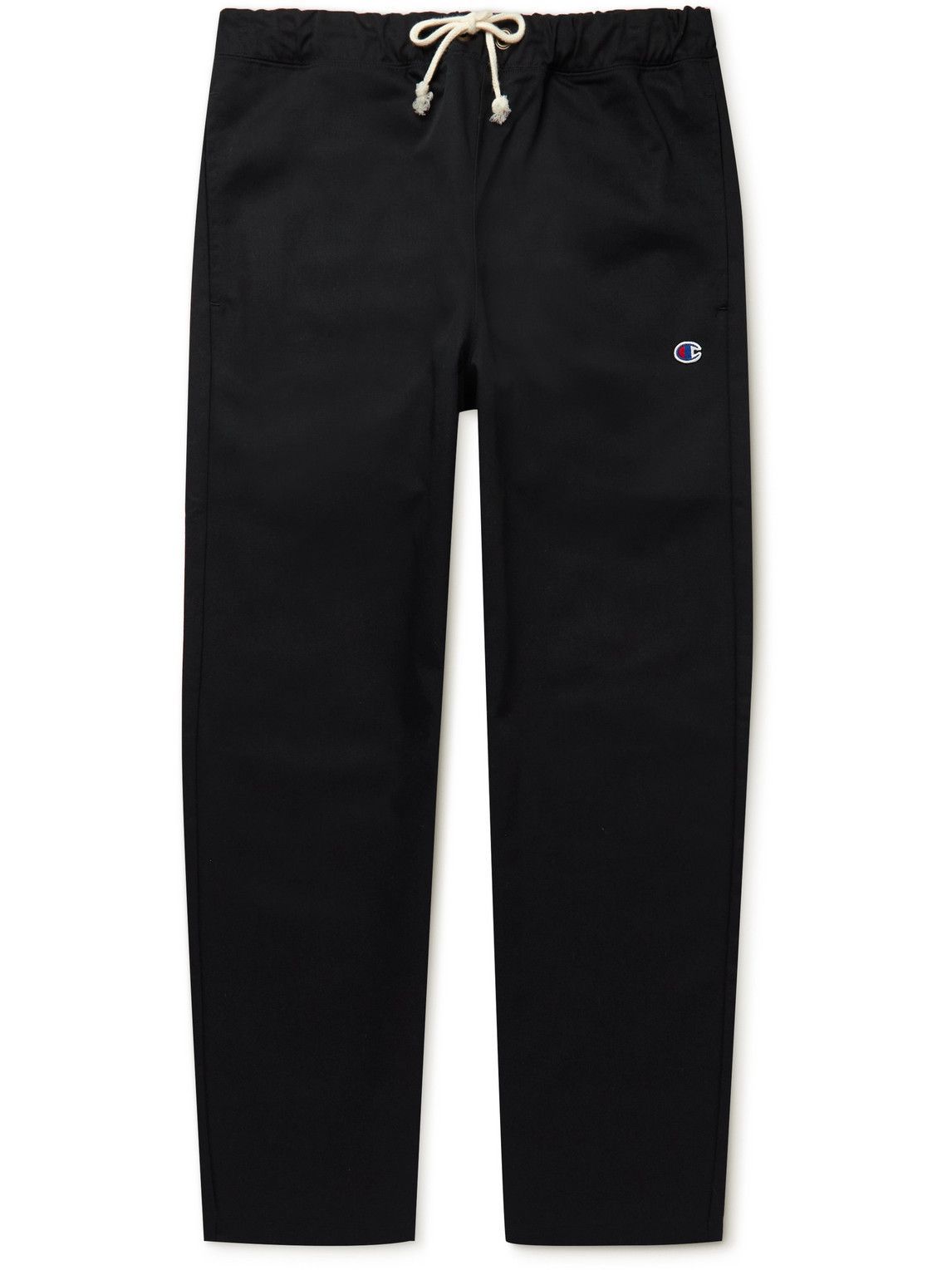 Tapered Cotton-Blend Jersey Sweatpants 