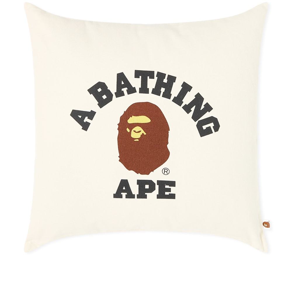 A Bathing Ape College Square Cushion