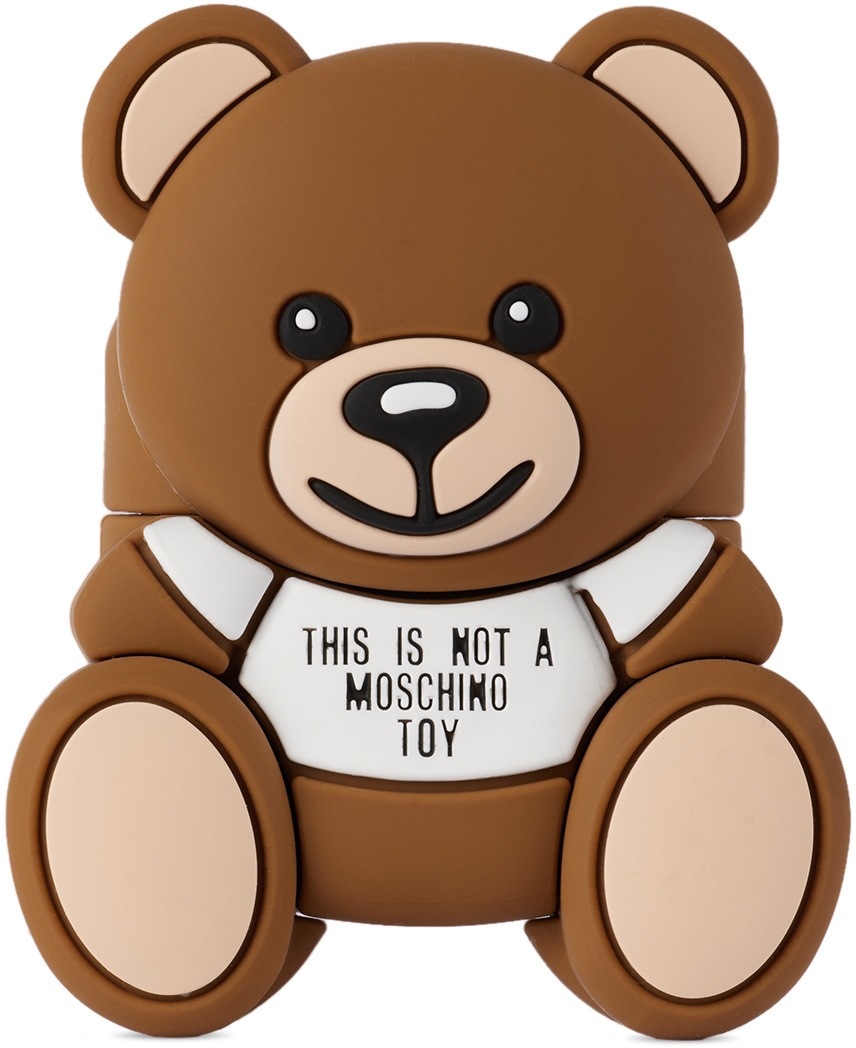 Moschino Brown Teddy Bear Airpod Pro Case Moschino