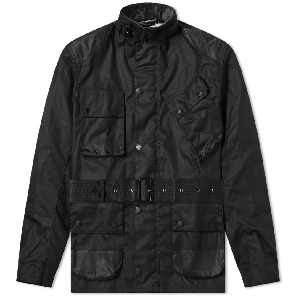 barbour icons international wax jacket