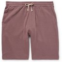 Oliver Spencer - Weston Stretch Cotton-Blend Drawstring Shorts - Pink