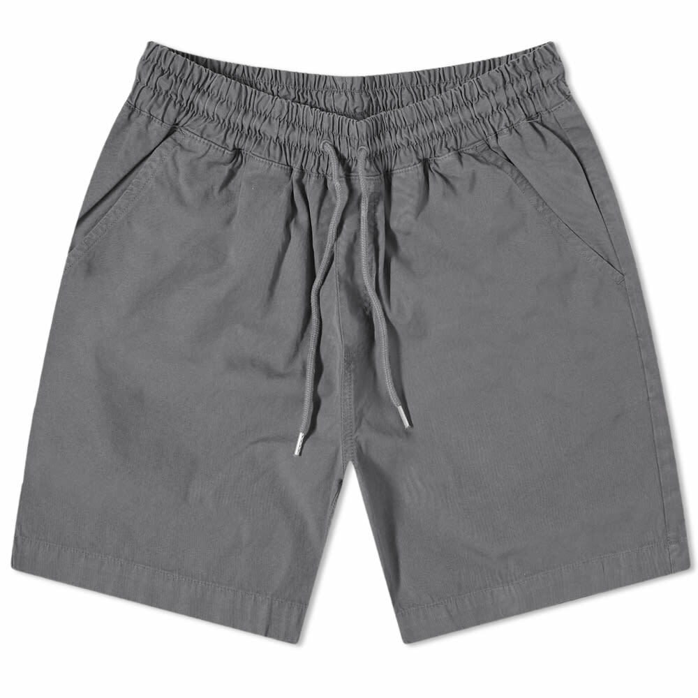 Colorful Standard Men's Organic Twill Short in Storm Grey Colorful Standard
