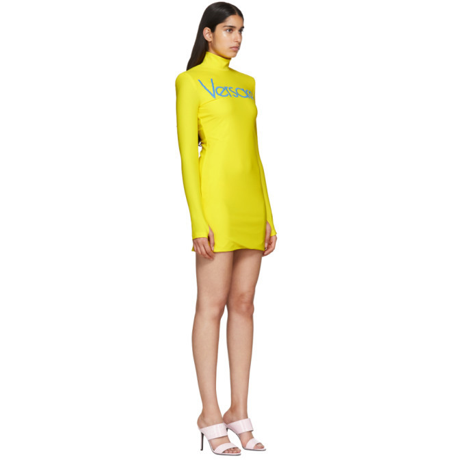 versace yellow dress