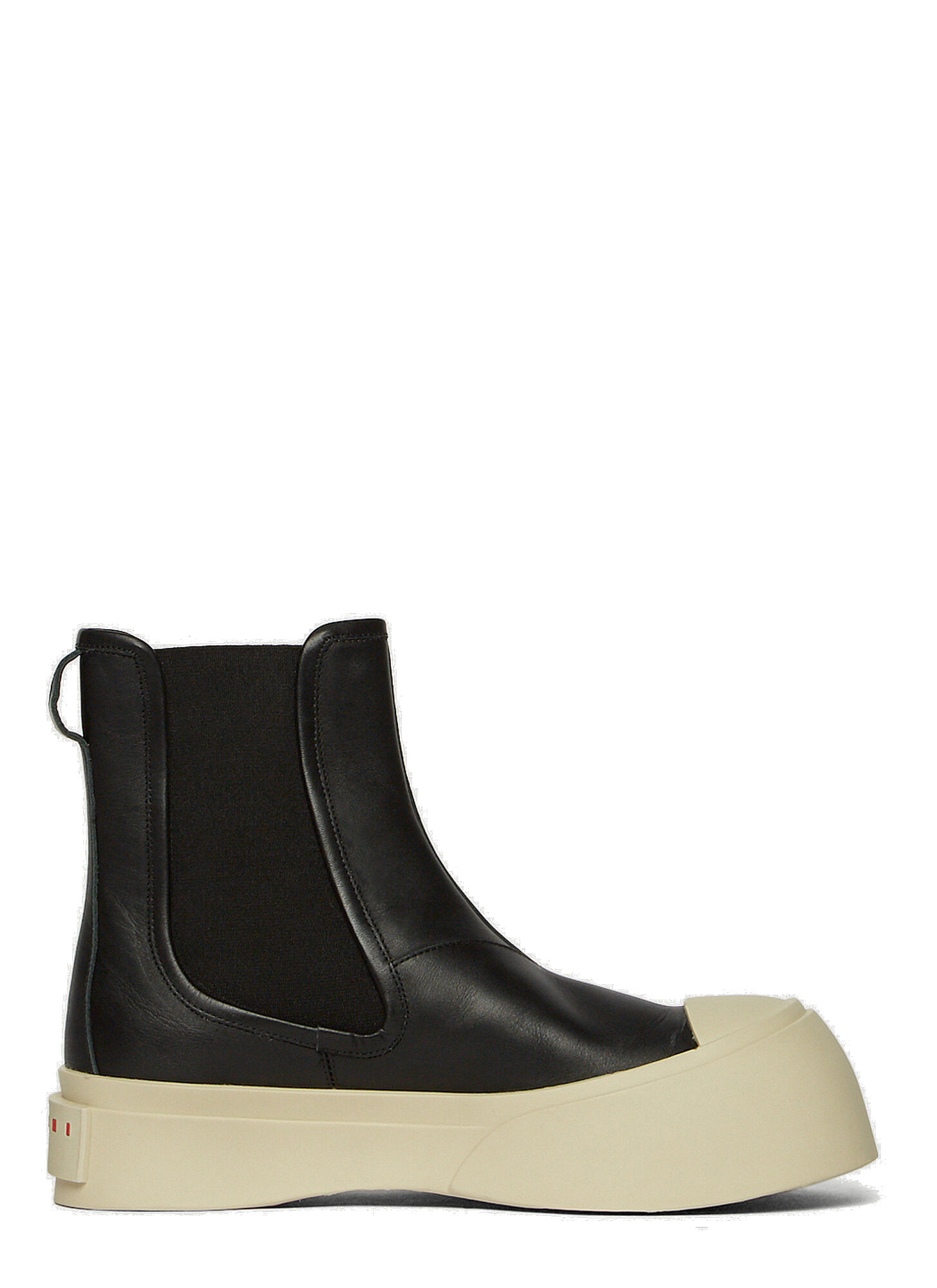 Pablo Chelsea Boots in Black Marni