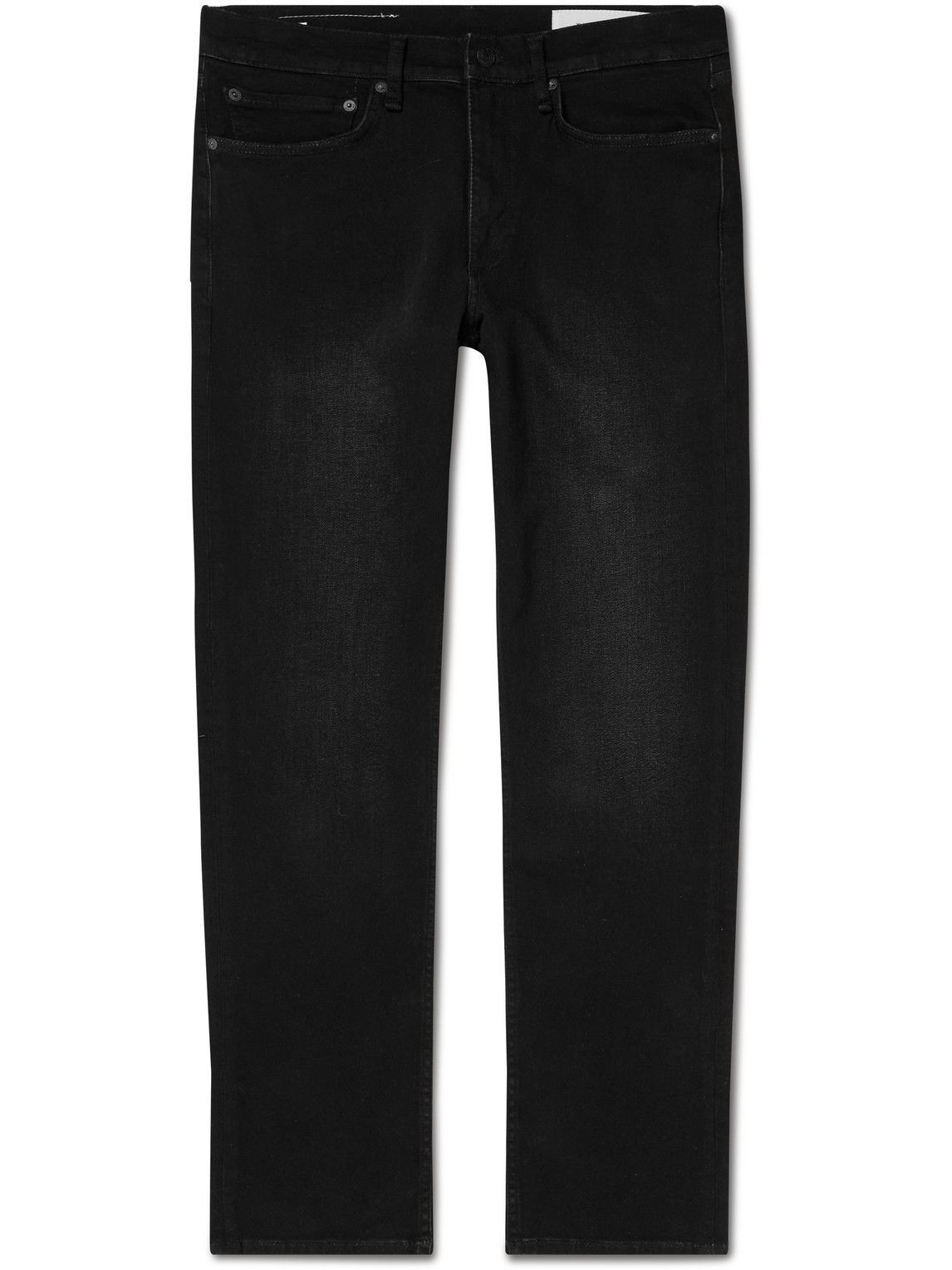 Rag & Bone - Fit 2 Action Straight-Leg Jeans - Black Rag and Bone