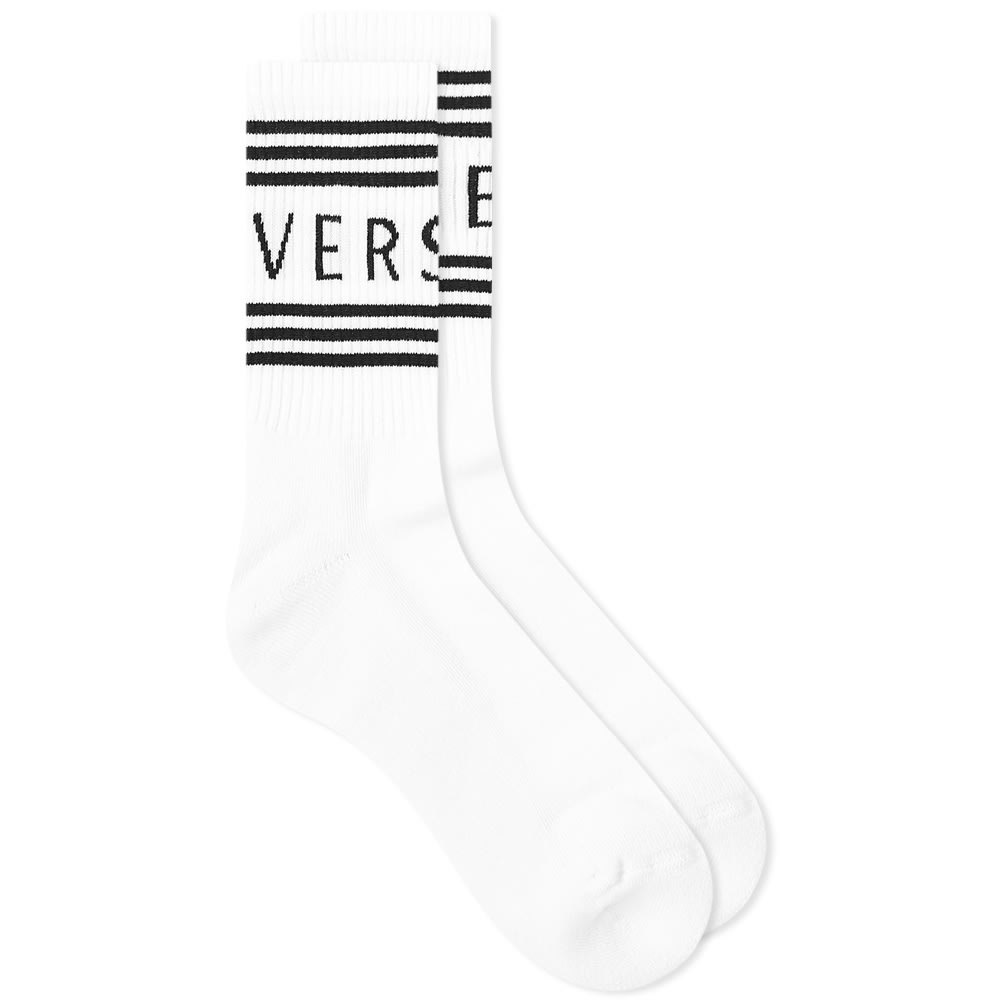 Versace Logo Sports Socks Versace