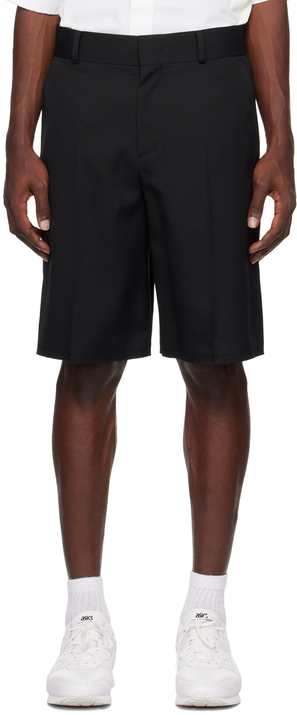 We11done Black Low Rise Shorts We11done We11done Black Low Rise Shorts We11done