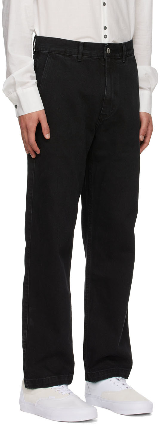 Schnayderman's Black Alef Jeans Schnaydermans