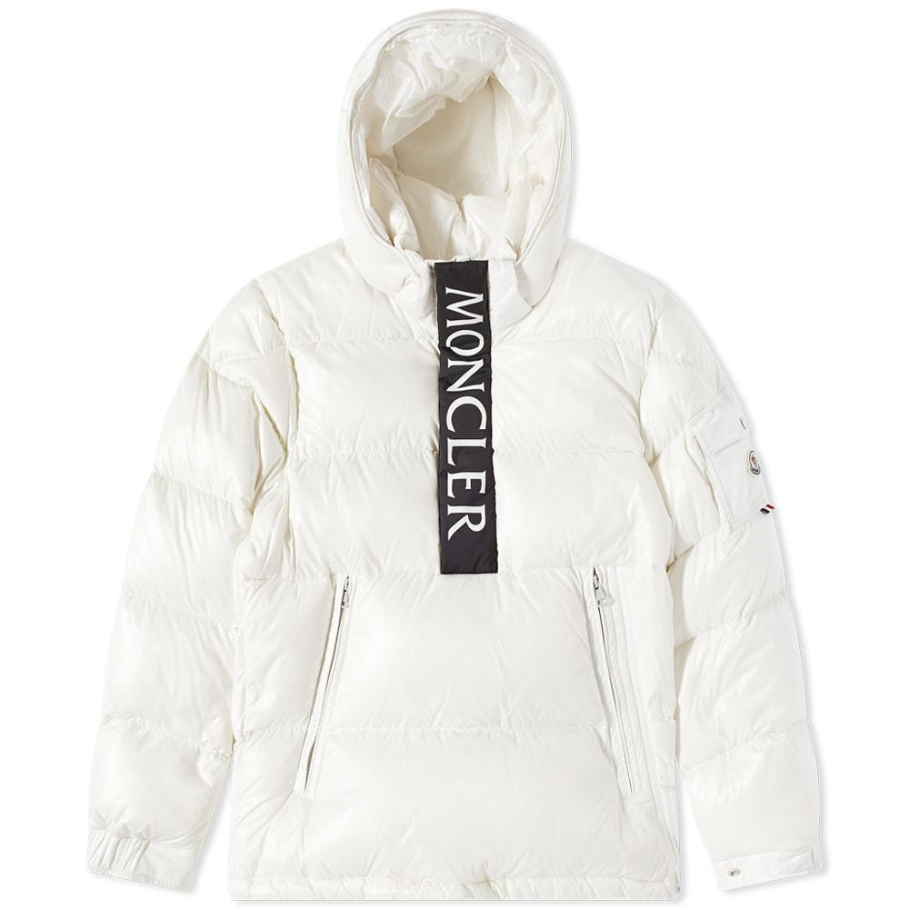 Moncler Maury Logo Popover Hooded Down Jacket Moncler