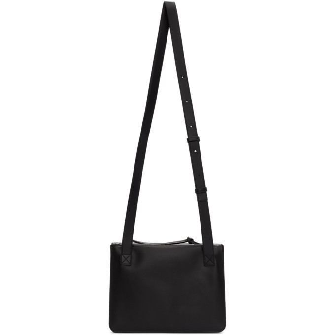 Loewe Black Gusset Flat Messenger Bag Loewe