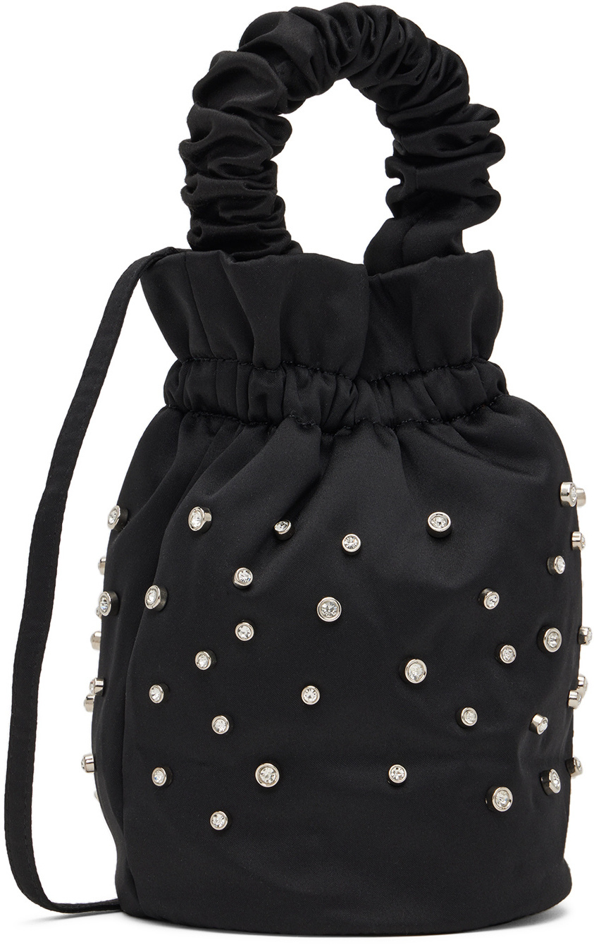 GANNI Black Mini Pouch Shoulder Bag GANNI