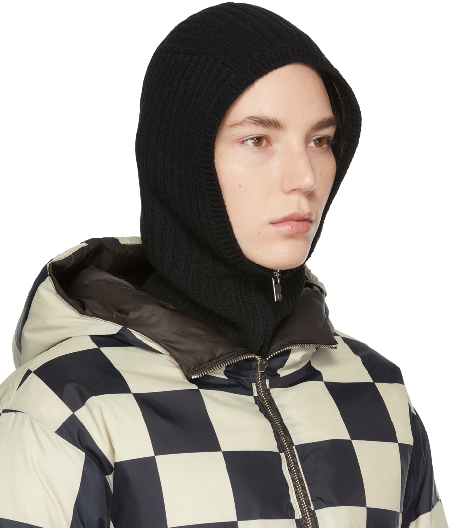 TheOpen Product Black Zip Up Balaclava TheOpen Product