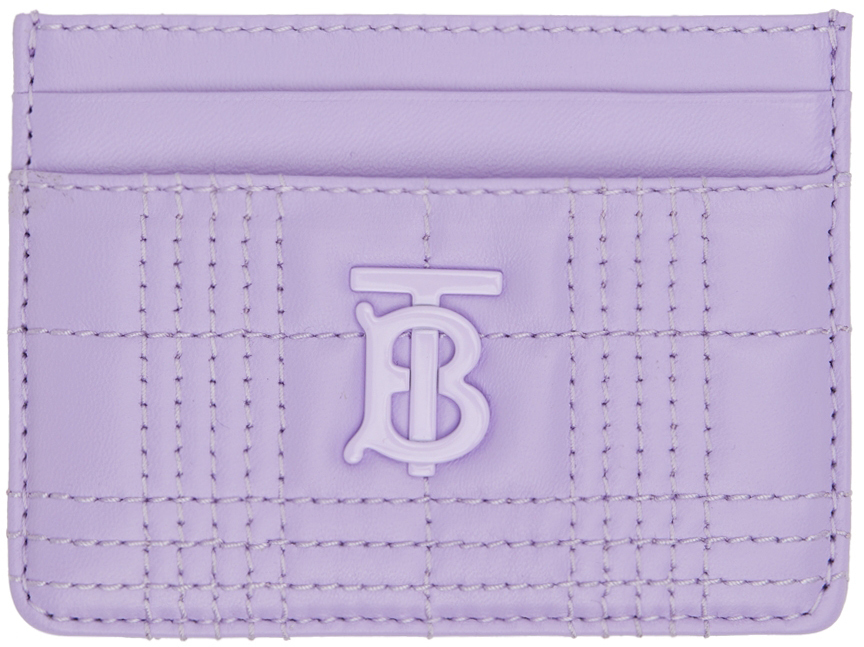 Photo: Burberry Purple Lola Card Holder