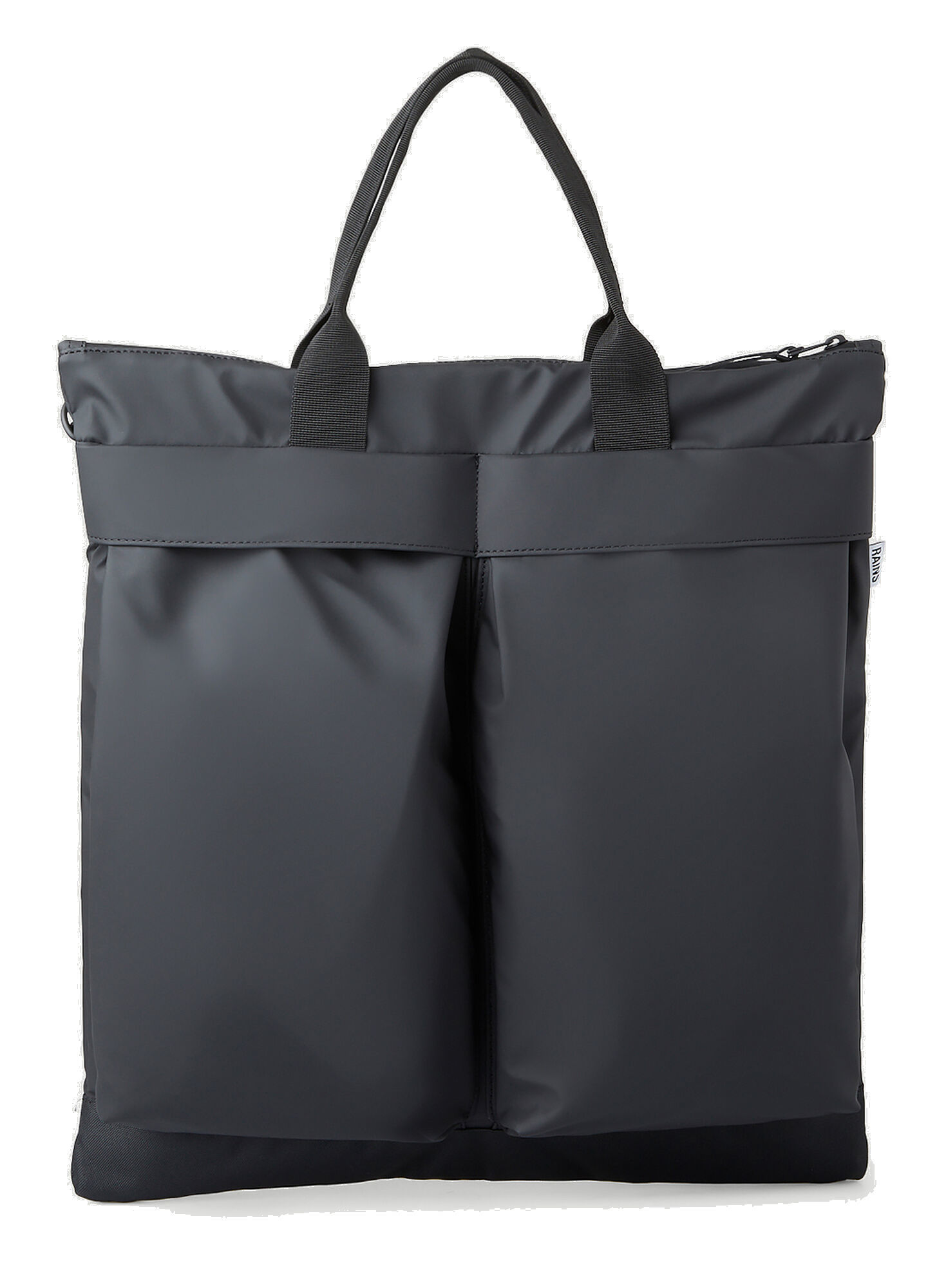 Helmet Tote Bag in Black Rains