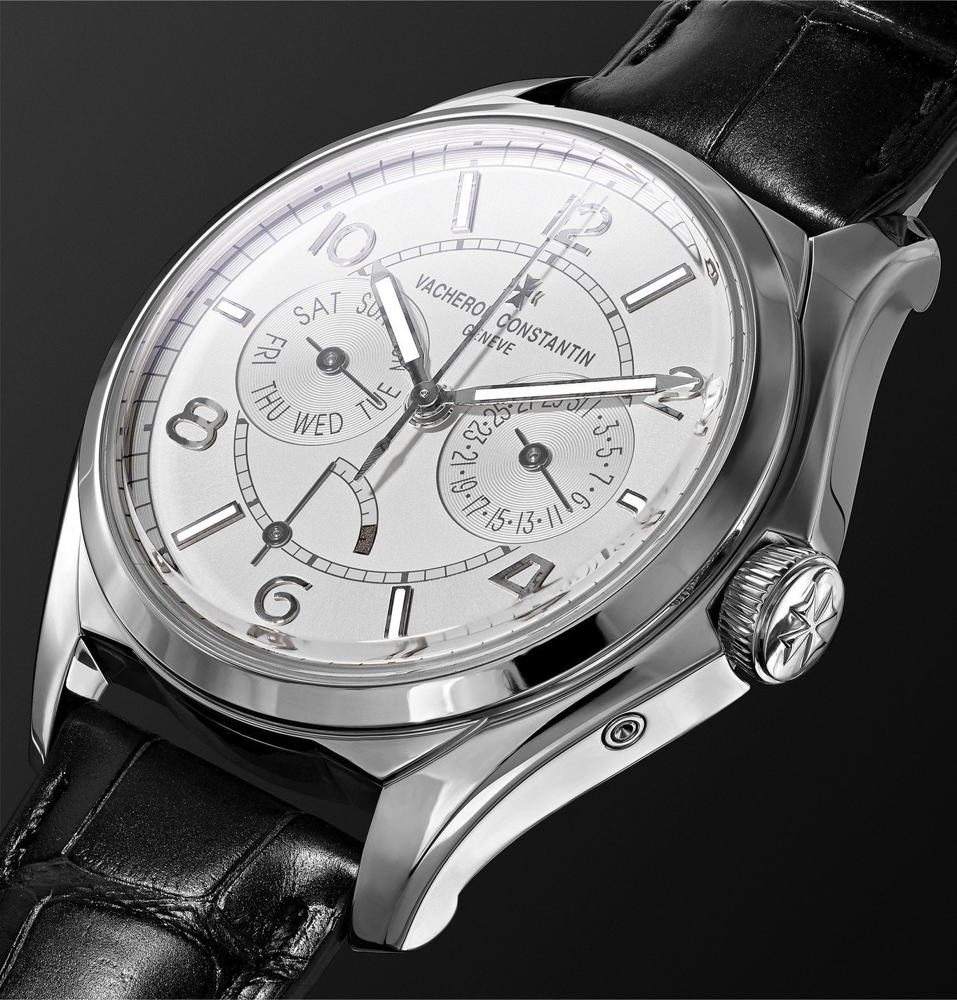 VACHERON CONSTANTIN - Fiftysix Day-Date Automatic 40mm Stainless Steel ...