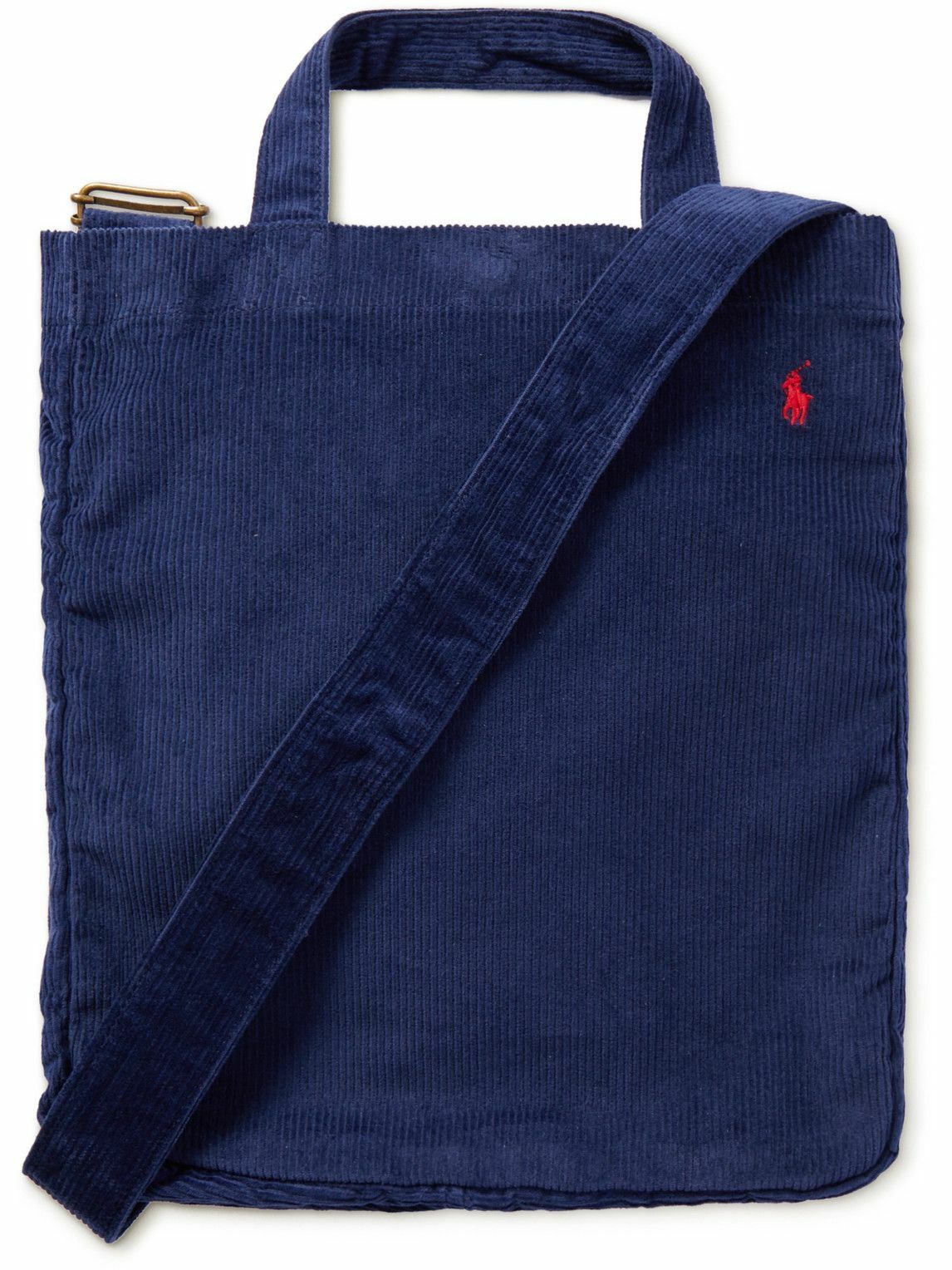 Photo: Polo Ralph Lauren - Large Logo-Embroidered Corduroy Tote