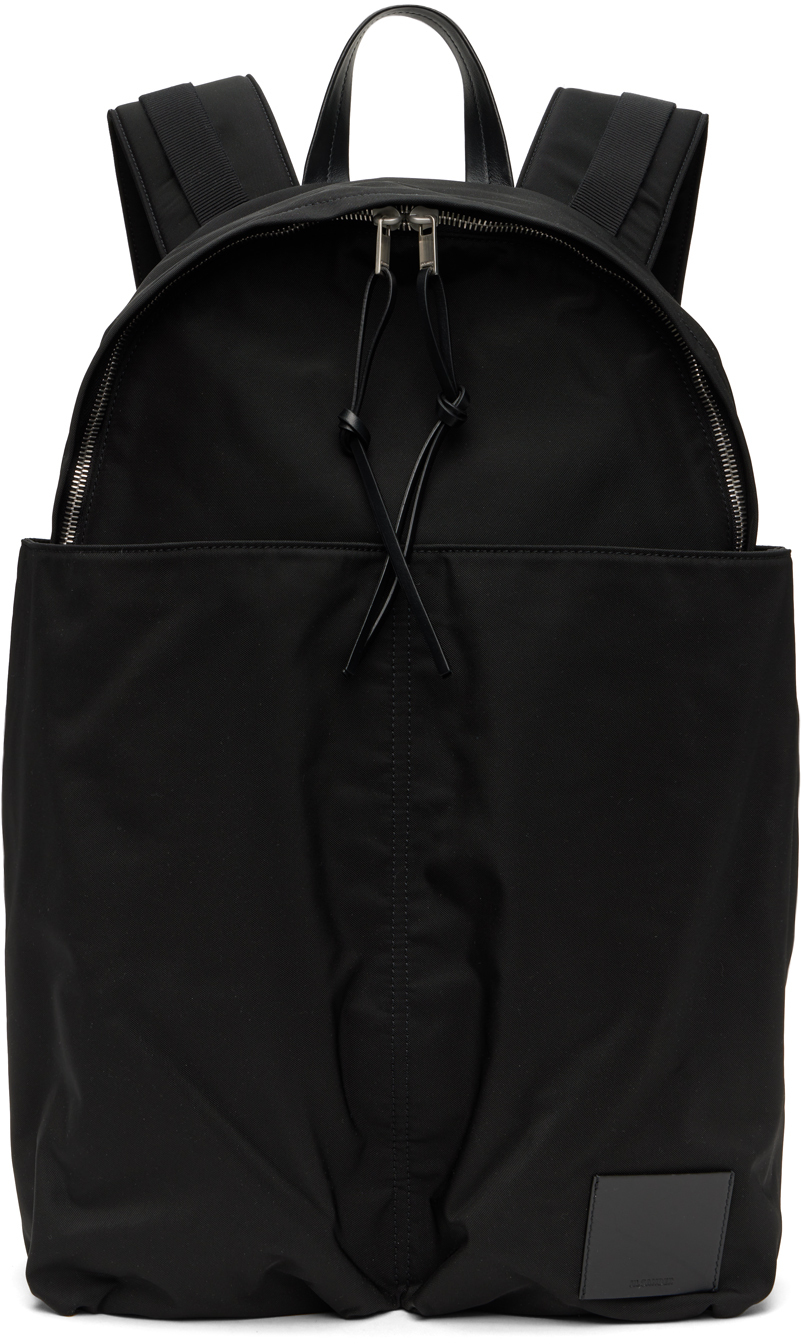 Jil Sander Black Pilot Backpack Jil Sander