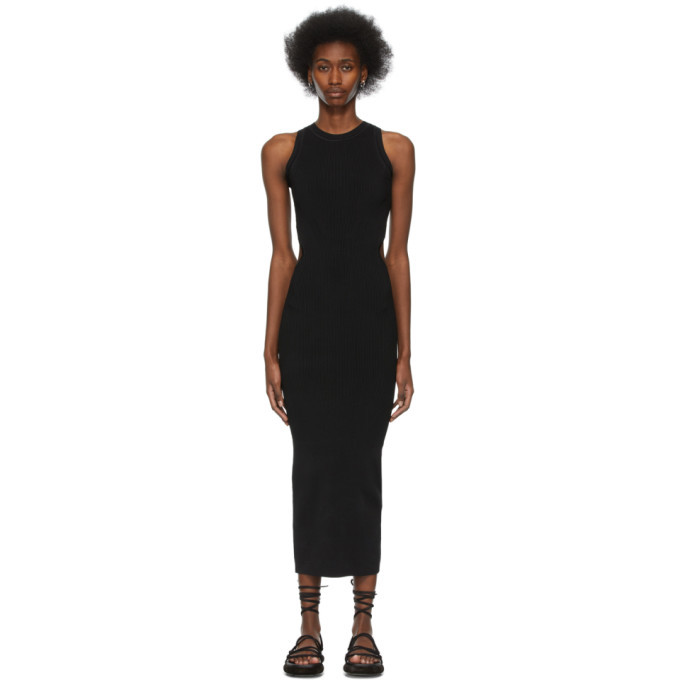 SIR. Black Cut-Out Celle Dress SIR.