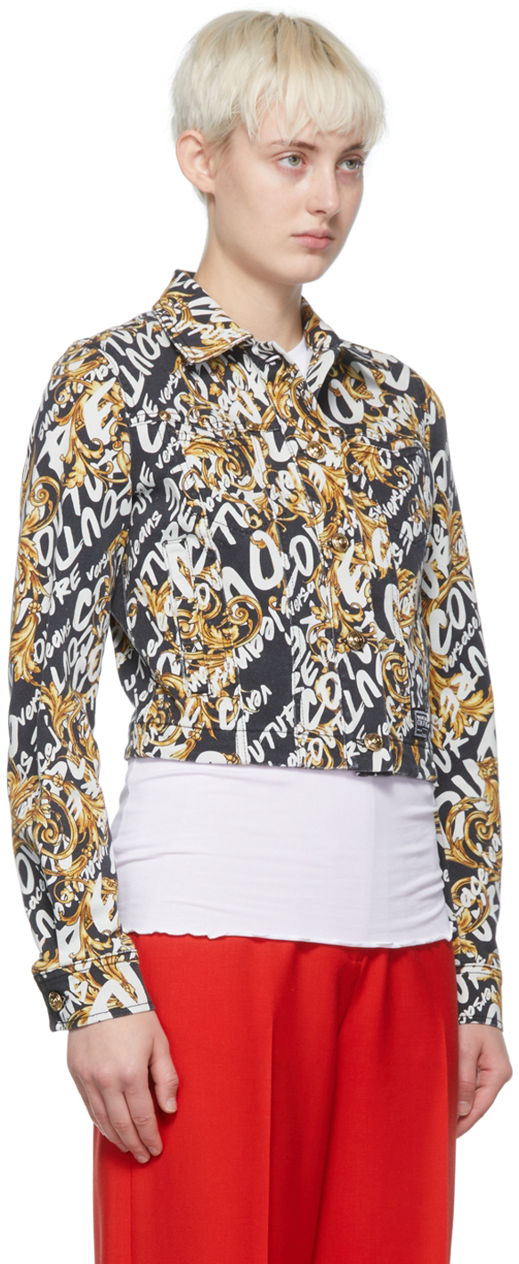 Versace Jeans Couture Black Graphic 