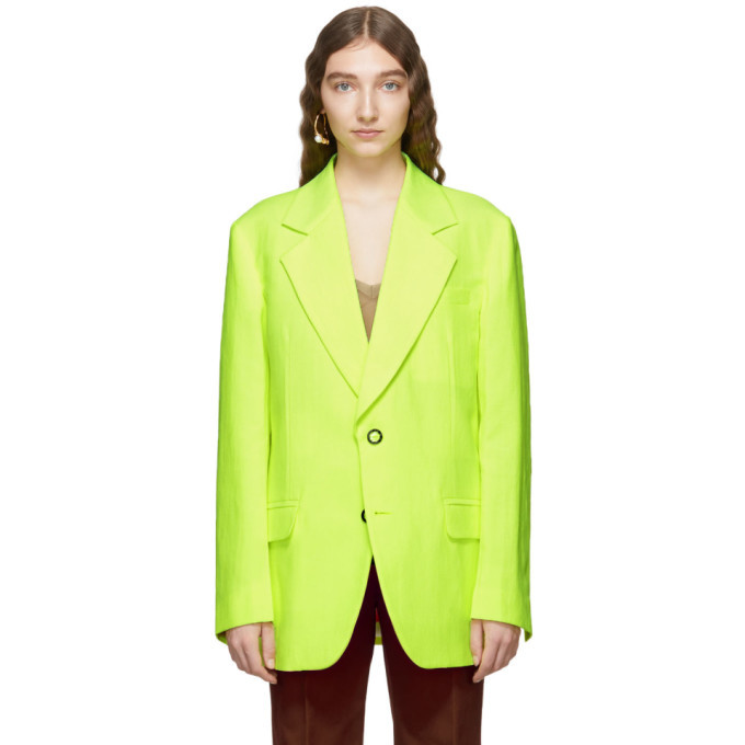 acne studios green jacket