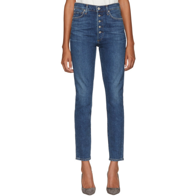 citizens of humanity olivia exposed fly jeans