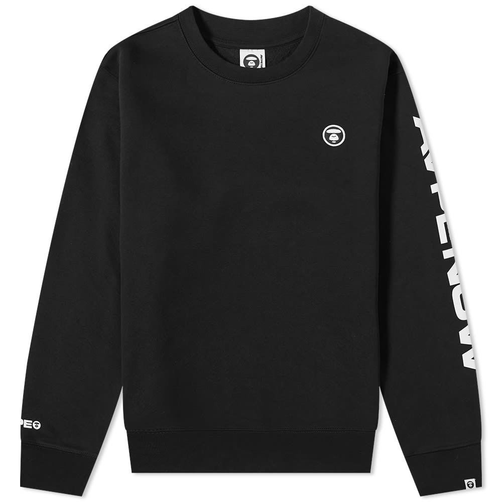 AAPE Logo Arm Crew Sweat AAPE by A Bathing Ape