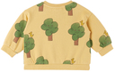 The Campamento Baby Yellow Trees & Birds Sweatshirt