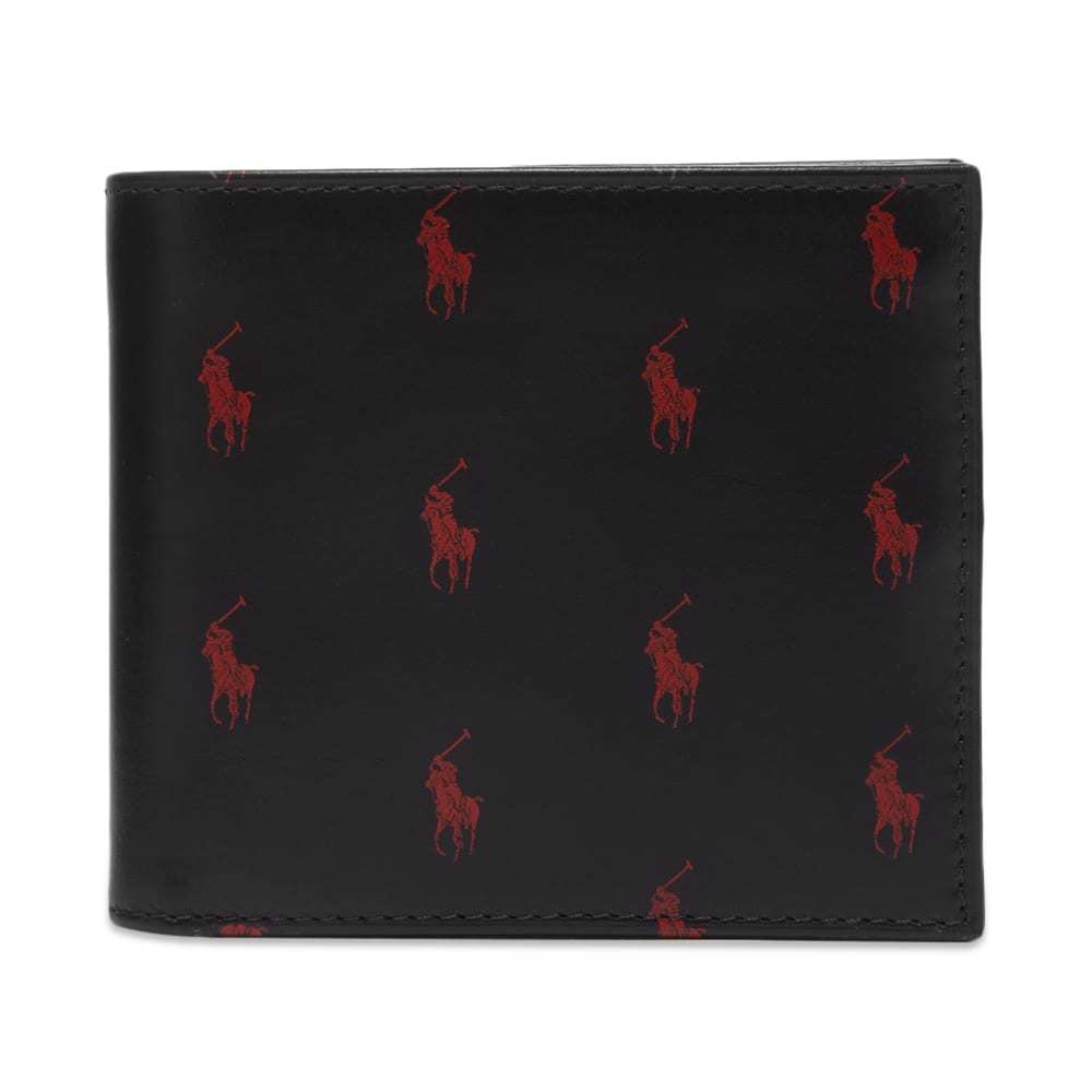 Polo Ralph Lauren Multi Pony Player Billfold Wallet