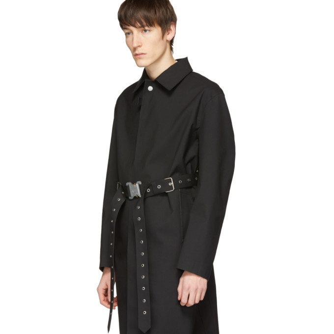 1017 Alyx 9SM Black Mackintosh Edition Formal Coat 1017 ALYX 9SM