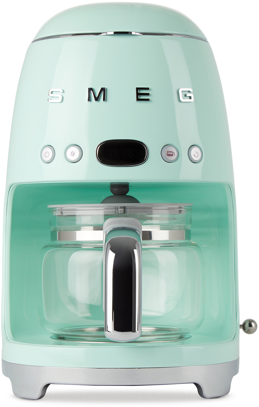 SMEG Green RetroStyle Drip Coffee Maker, 1.2 L SMEG