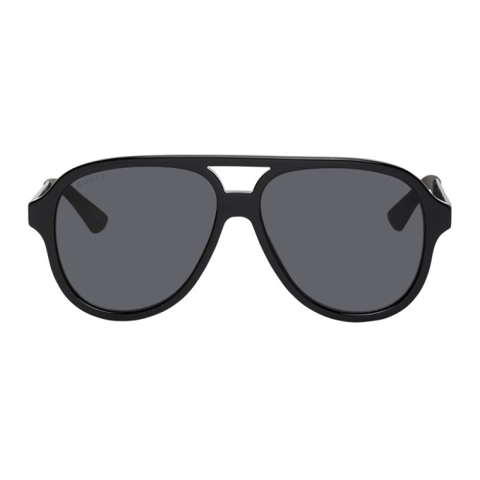 Gucci Black Aviator Sunglasses Gucci