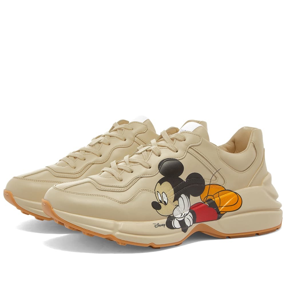 Gucci Rhyton Mickey Mouse Print Sneaker Gucci