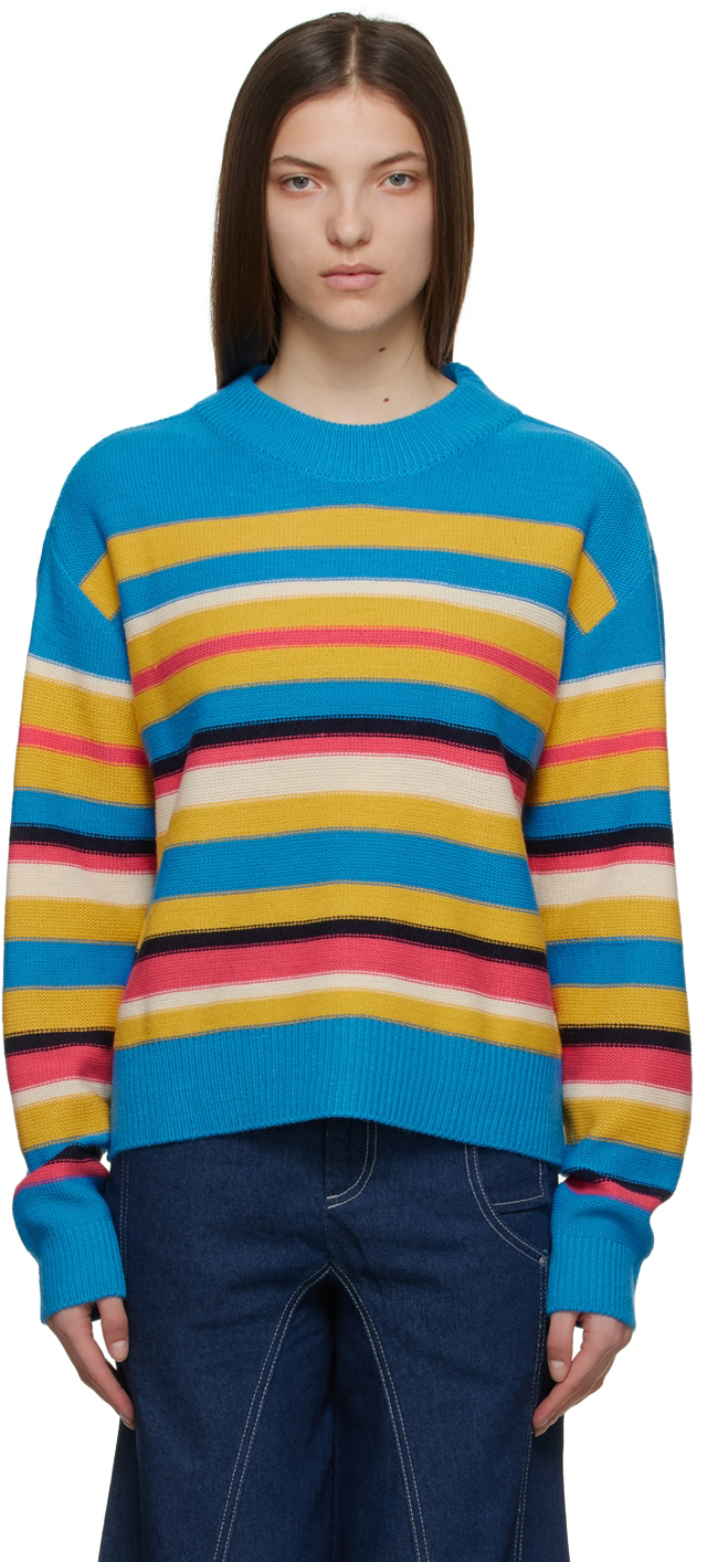 Photo: Andersson Bell Blue Acrylic Sweater