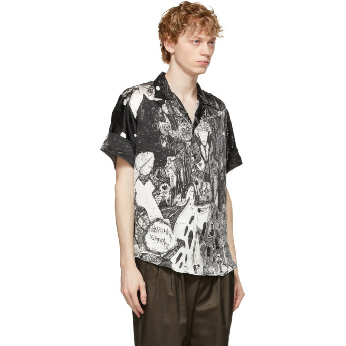 Enfants Riches Deprimes Black Silk Rudimentary Peni Shirt Enfants ...