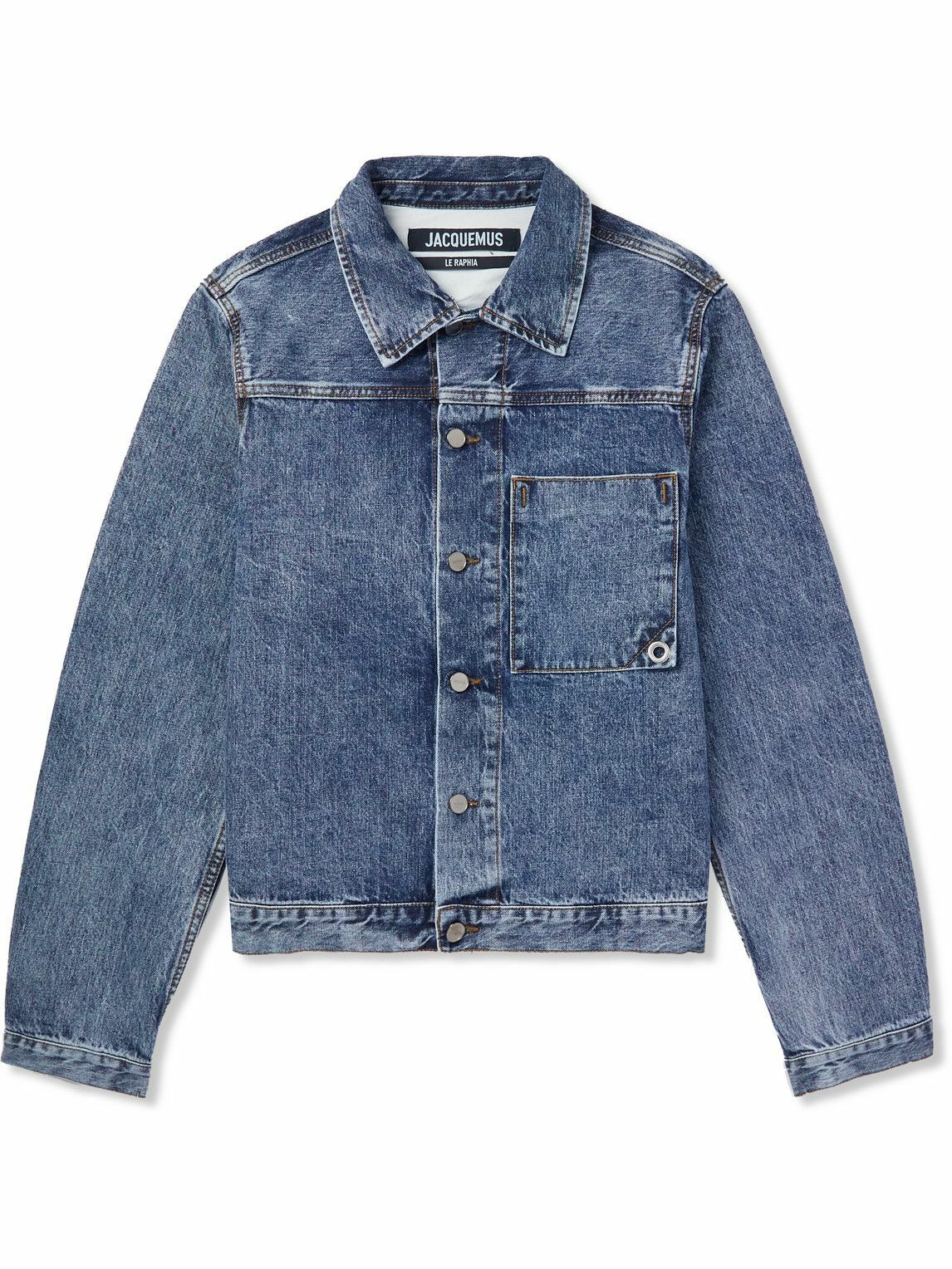 Jacquemus - Denim Trucker Jacket - Blue Jacquemus