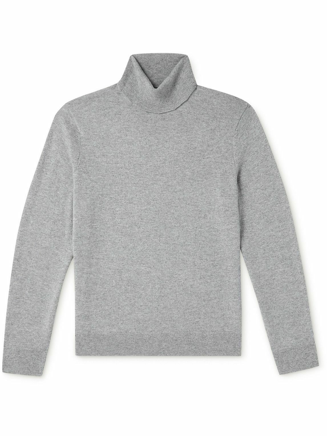 Theory - Hilles Cashmere Rollneck Sweater - Gray Theory