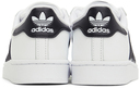 adidas Kids Kids White & Black Superstar Little Kids Sneakers