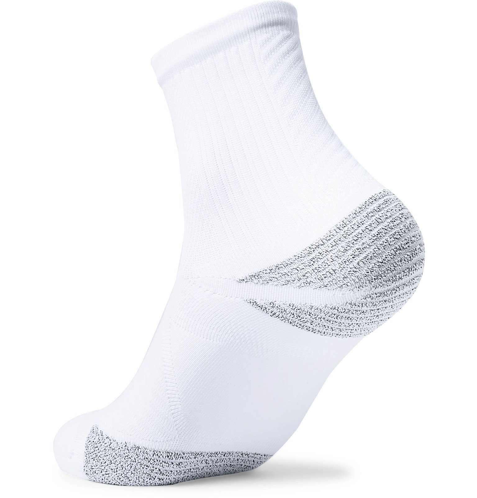 Nike Running - Racing Cushioned Dri-FIT Socks - White Nike Running