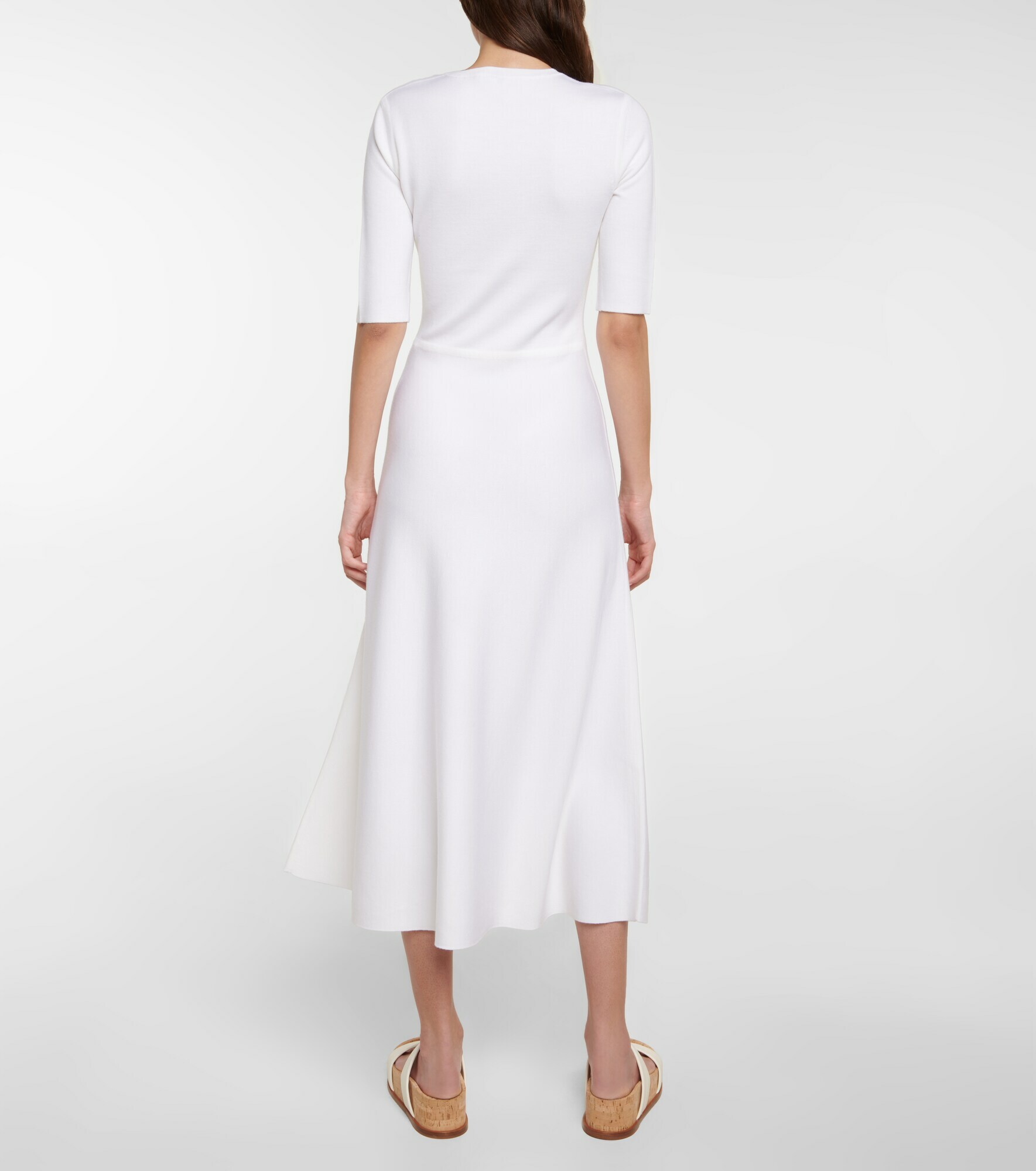 Gabriela Hearst - Seymore wool, cashmere and silk dress Gabriela Hearst