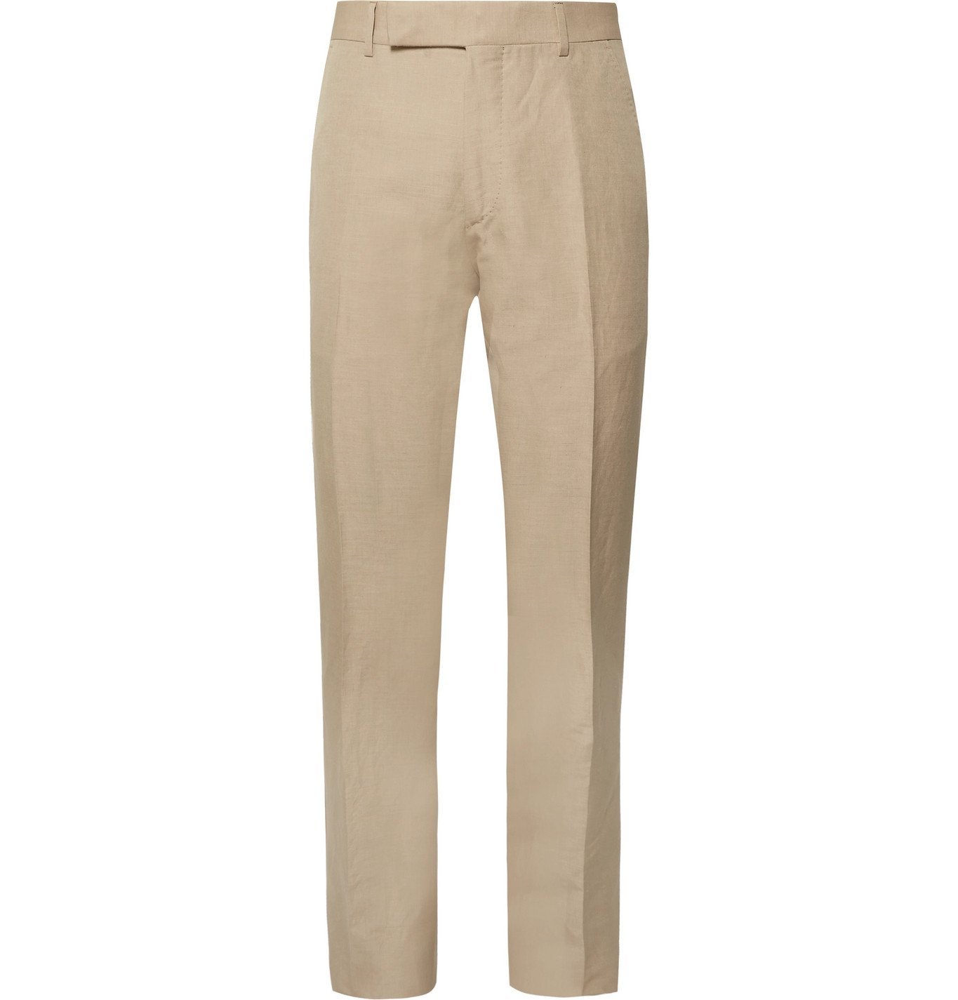 TOM FORD - Sand O'Connor Slim-Fit Linen and Silk-Blend Suit Trousers -  Neutrals TOM FORD