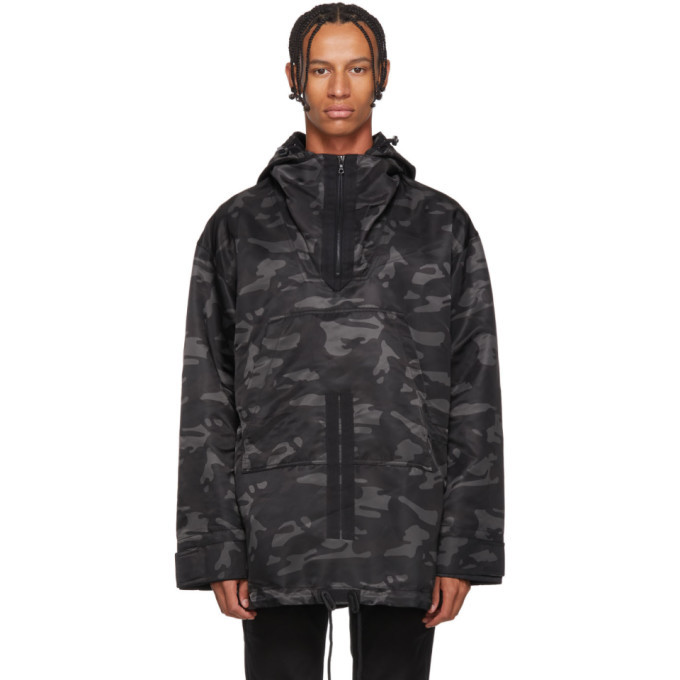 Nomenklatura Studio Black and Grey Limited Edition Lo-Tek Anorak Jacket ...